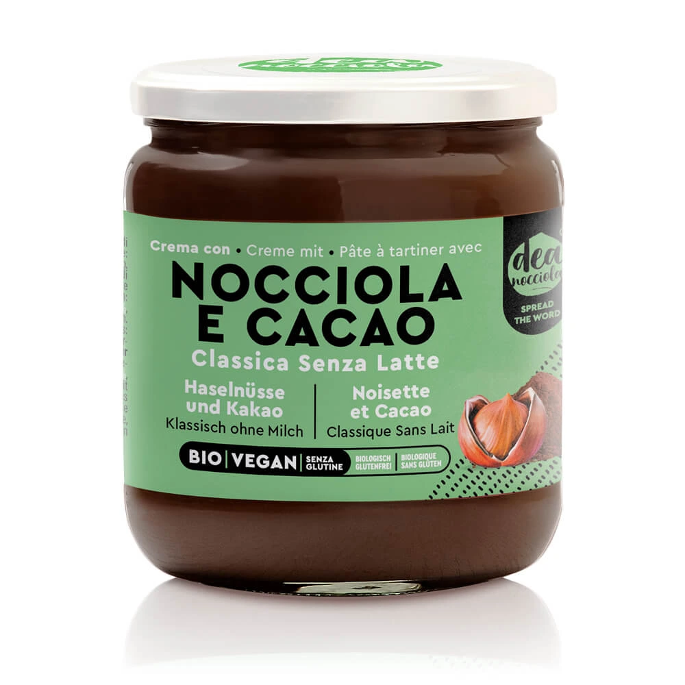 Crema con Nocciola e Cacao Classica Senza Latte